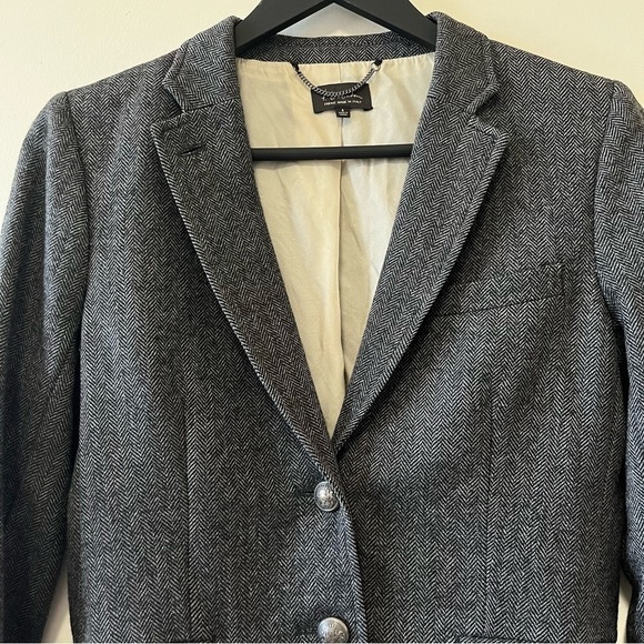 Aritzia Babaton Herringbone Blazer Size 6 - Picture 12 of 13